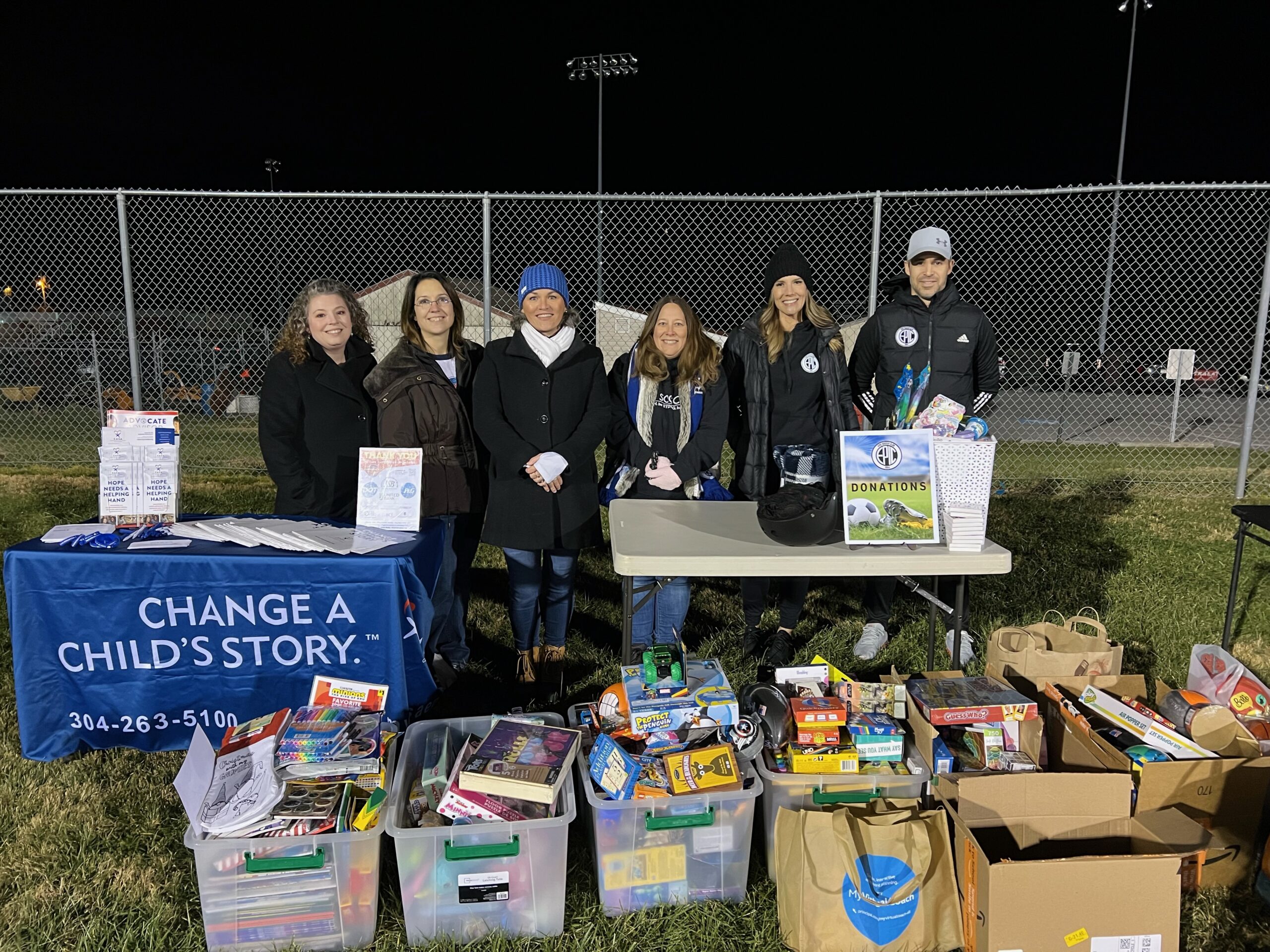 A local business gives back
