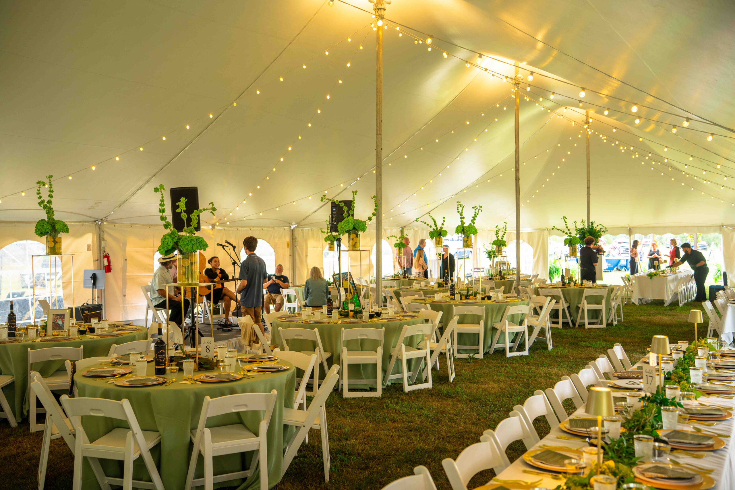 Scene from the CASA-EP Garden Gala