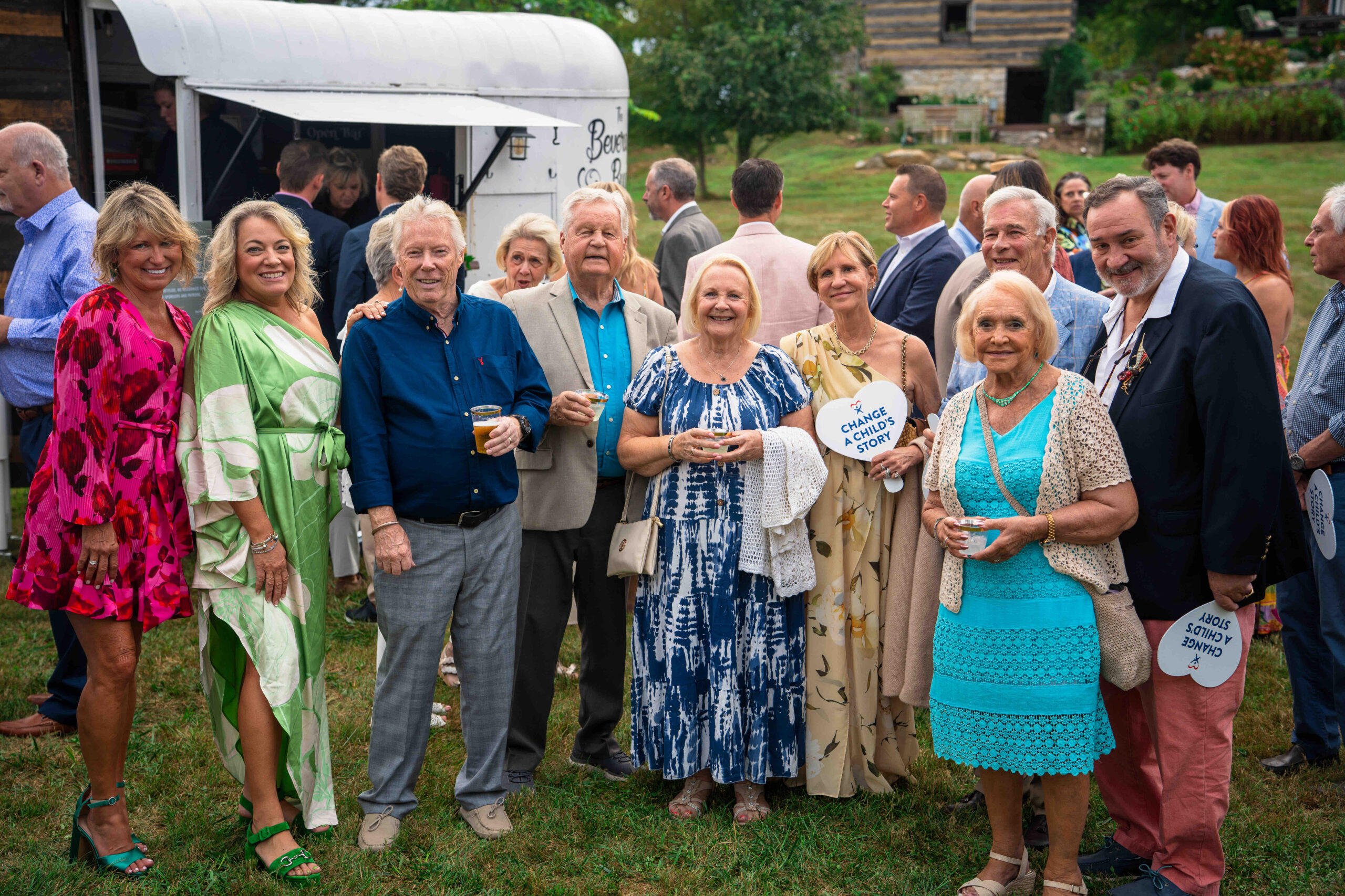 Scene from the CASA-EP Garden Gala